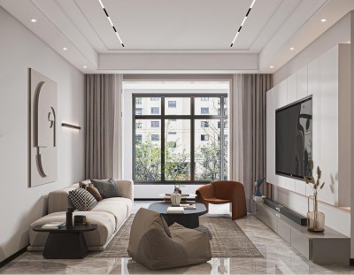 现代客餐厅3D模型下载